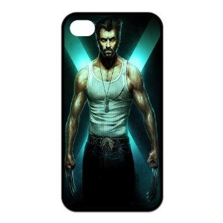 Alicefancy X men Personalized Design TPU Torrific Movie Cover Case For Iphone 4 / 4s YQC10807 Cell Phones & Accessories