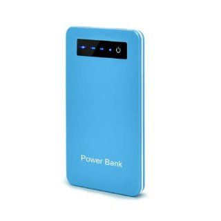 Lightahead 4500 mAh Portable External Power Bank Battery Charger with LED Display For iPhone5 4S 4 3GS i9300 Blackberry available in 2 colors (BLUE): Cell Phones & Accessories
