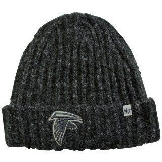 NFL '47 Brand Atlanta Falcons West End Cuffed Knit Hat   Charcoal : Baseball Caps : Sports & Outdoors