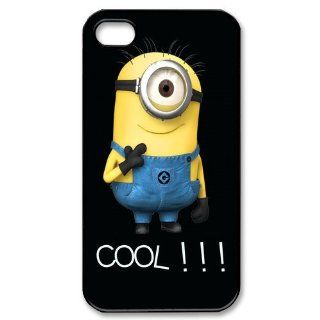 Smartphone DIY Hybrid Cellphone Cases for iPhone 4,4S Unique Minion Style 12638 Cell Phones & Accessories