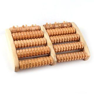 Comfort Easy Use Roller Wooden Foot Wood Stress Relief Size L Massager Gift for the Olds: Health & Personal Care
