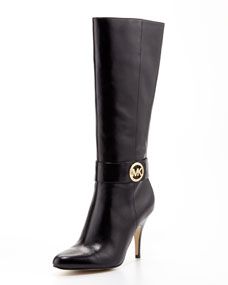 MICHAEL Michael Kors  Caroline Leather Knee Boot