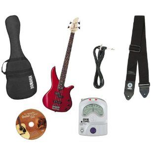 Yamaha RBX170 Electric Bass Package, Red: Musical Instruments