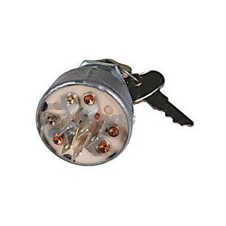 Stens 430 128 Starter Switch Replaces John Deere TCA15075 Great Dane TCA15075 John Deere AM101561 Great Dane AM101561  Lawn Mower Key Switches  Patio, Lawn & Garden