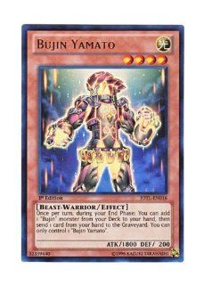 Yu Gi Oh English JOTL EN016 Bujin Yamato god of military arts   Yamato (Ultra Rare) 1st Edition (japan import): Toys & Games