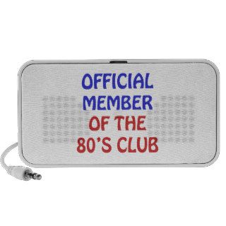 80th Birthday Official Member Mp3 Speakers