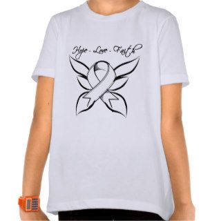 Lung Cancer Hope Love Faith Shirts