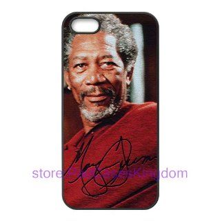 Soft/Flexible TPU case with Morgan Freeman logo for iPhone 5 designed by padcaseskingdom Cell Phones & Accessories