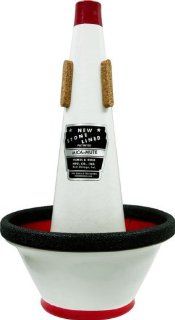 Humes & Berg 154 Stonelined Trombone Mic A Mute: Musical Instruments