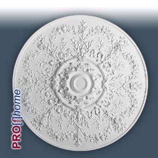 ORAC R64 Ceiling Rose Rosette Medallion Centre quality polyurethane decorative flower white  95 cm = 37 inch diameter  