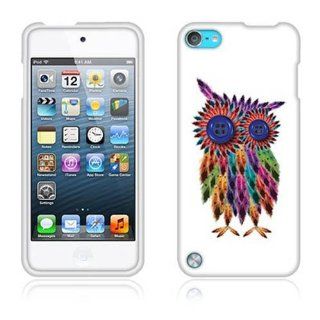 Snap on Cover Fits Apple Touch 5th Generation Feather Owl Texture (does NOT fit iPod Touch 1st, 2nd, 3rd or 4th generations): Cell Phones & Accessories
