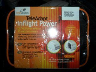 Teleadapt Inflightpower   Dc to Ac Power Inverter  90 Watt Electronics