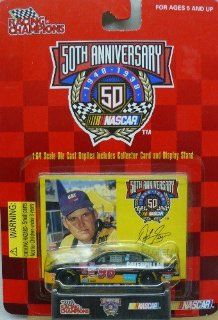 1998   Racing Champions   NASCAR 50th Anniversary   David Green   No. 96 Caterpillar Chevrolet Monte Carlo   1:64 Scale Die Cast Replica Car, Collectible Card and Display Stand: Toys & Games