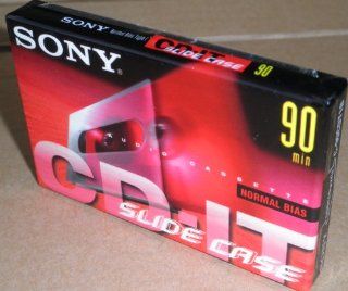 Sony CD IT Normal Bias 90 minute Slide Case Audio Cassette Tape   1 count : Everything Else