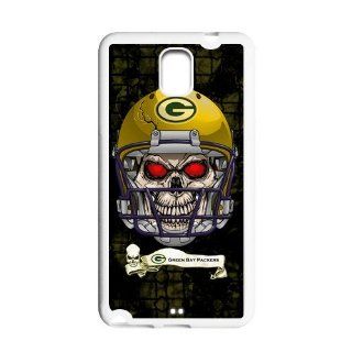NFL Skull Helmet Green Bay Packers Team Logo Samsung Galaxy Note 3(TPU) Case: Cell Phones & Accessories