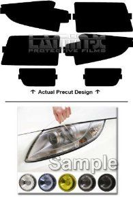 Mitsubishi FE145 (2005, 2006, 2007, 2008, 2009, 2010) Headlight Film Covers Color: ( YELLOW ): Automotive