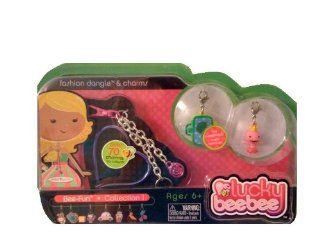Lucky Bee Bee Fashion Dangle & Charms Collection 1   Lunchbox & Pink Figure: Toys & Games