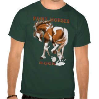 *Paint Horses Rock T Shirt