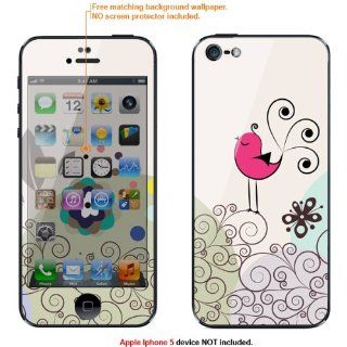 Decalrus Protective Decal Skin Sticker for Apple Iphone 5 case cover Iphone5 139: Cell Phones & Accessories