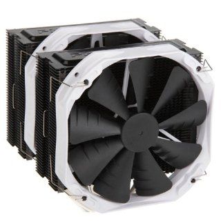 Phanteks CPU Cooler with 5 x 8mm Dual Heat pipes, 140mm Premium Fans and PWM Adaptor, Patented P.A.T.S Coating, PH TC14PE_BK (Black): Computers & Accessories