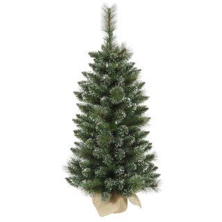 3 ft. PVC Christmas Tree   Frosted   Snow Tip Pine/Berry   134 Tips   Unlit   Vickerman B106436: Home Improvement