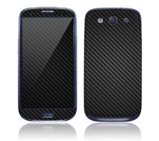 Carbon Fiber Texture Decal Skin Sticker Cover for Samsung Galaxy S3 i9300: Cell Phones & Accessories