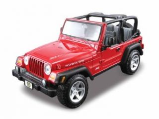 Maisto 1:27 AL Jeep Wrangler Rubicon: Assembly Line Model Kit: Toys & Games