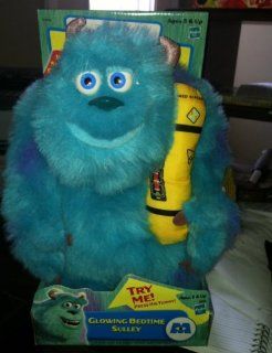 Hasbro Monster's INC Talking Glowing Bedtime Sulley: Toys & Games