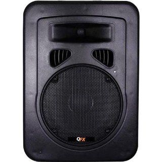 QFX Quantum/FX 2 way Steel Framed DJ Speaker with Built in Amplifier SBX 1008: Musical Instruments