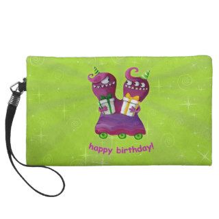 Doubled Birthday wishes Wristlet