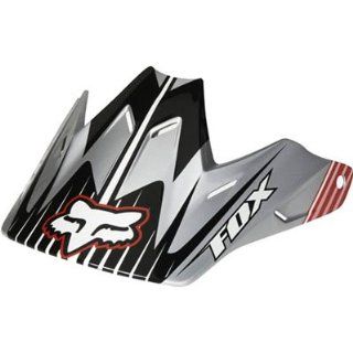 Fox Racing Striper Visor Men's V3 Motocross Motorcycle Helmet Accessories   Red / One Size: Automotive