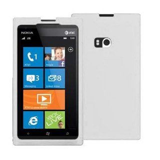 5 in 1 Bundle For Nokia Lumia 900 Silicone Gel Skin Phone Protector Cover Case White + Clear LCD Screen Protector + Car Charger + Home Travel Charger + Sync USB Data Cable: Cell Phones & Accessories