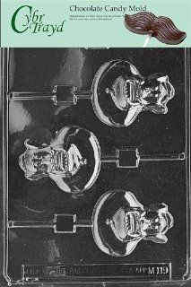 Cybrtrayd M119 Genie Lolly Miscellaneous Chocolate Candy Mold: Kitchen & Dining