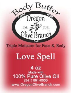 Love Spell (Type) Triple Moisture Body Butter Squeeze Bottle 4 Oz. (118 Ml) w/ Hinged Flip Top Snap top Cap : Body Lotions : Beauty