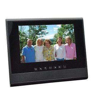 7" RZDF 107U 1GB 800x480 Digital Photo Frame (Black)   Also Use As A Secondary LCD Monitor  Digital Picture Frames  Camera & Photo