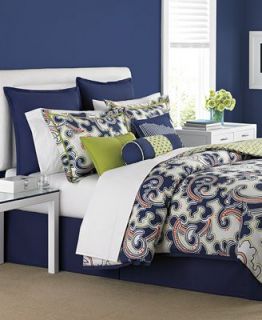 CLOSEOUT! Martha Stewart Collection Bedding, Impulse 6 Piece Full Comforter Set   Bedding Collections   Bed & Bath