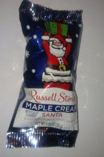 Russell Stover Maple Cream Christmas Santas 4 Pack : Candy And Chocolate Bars : Grocery & Gourmet Food