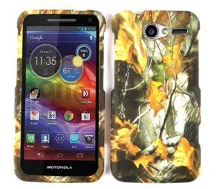 Motorola Electrify M XT901 Camo/Camouflage Hunter Series, w/ Dry Leaves Mossy Hard Case/Cover/Snap On/Housing/Protector/U. S. Cellular Cell Phones & Accessories