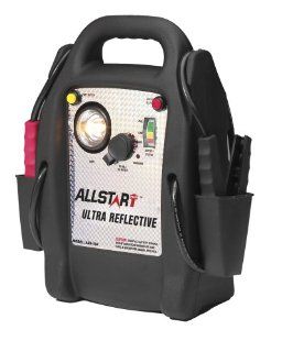 ALLSTART ARJ 104 Ultra Reflective Jump Start 1100 Amp Jump Starter With Case: Automotive