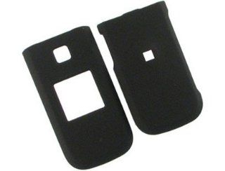 Rubber Coated Plastic Case Cover Black For Nokia Mirage 2605: Cell Phones & Accessories