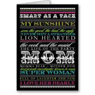 311 Amazing Mom Character Traits Mother's Day Card