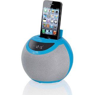 Ilive Icp102bu Blue Clock Radio Dual Alarm For Iphone Ipod: Electronics