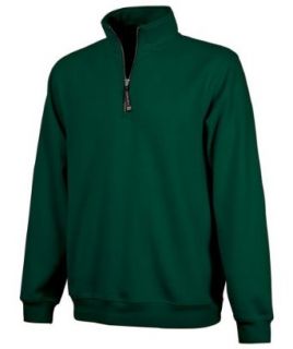 Charles River Apparel Men's Big Crosswind Quarter Zip Sweatshirt at  Mens Clothing store: