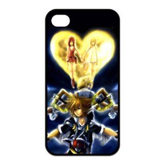 Fashion Kingdom Hearts Personalized iPhone 4 4S Rubber Silicone Case Cover  CCINO: Cell Phones & Accessories