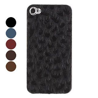 Leopard Print Design Hard Case for iPhone 4/4S (Assorted Colors) ( Color : Red ) : Cell Phone Carrying Cases : Sports & Outdoors