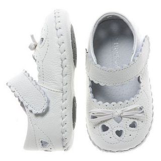baby girl's soft leather cruiser shoes lily by my little boots
