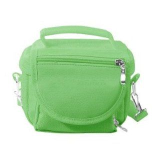 Green Sony Playstation PS Vita Travel Bag Carry Case (room for charger/games/: Video Games