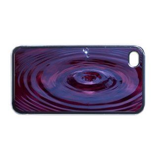 Water Droplet Apple PLASTIC iPhone 5 Case / Cover Verizon or At&T Phone Great Gift Idea: Cell Phones & Accessories