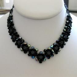 Crystal and Beaded Venus Necklace (USA) Necklaces