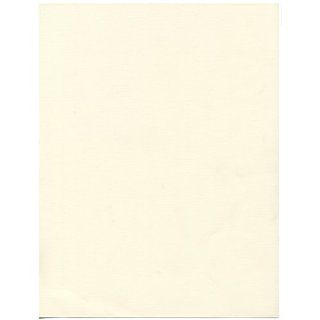 8 1/2 x 11 Strathmore Natural White Linen 80lb Cover Cardstock   30% recycled   50 sheets per pack : Cardstock Papers : Office Products
